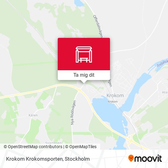 Krokom Krokomsporten karta