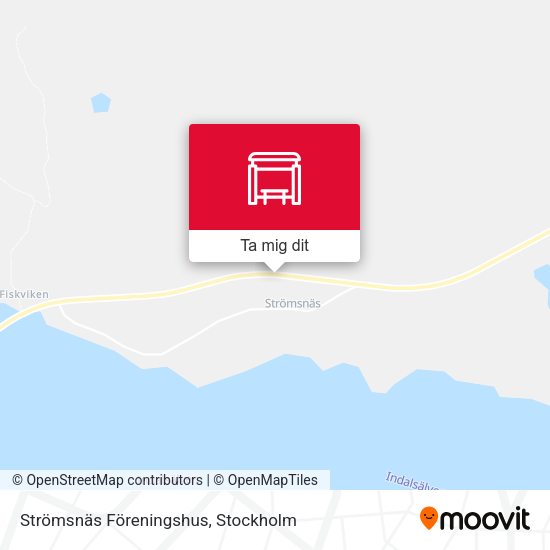Strömsnäs Föreningshus karta