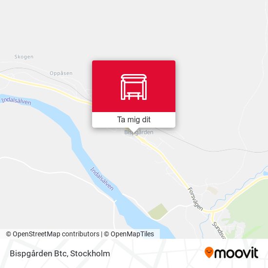 Bispgården Btc karta