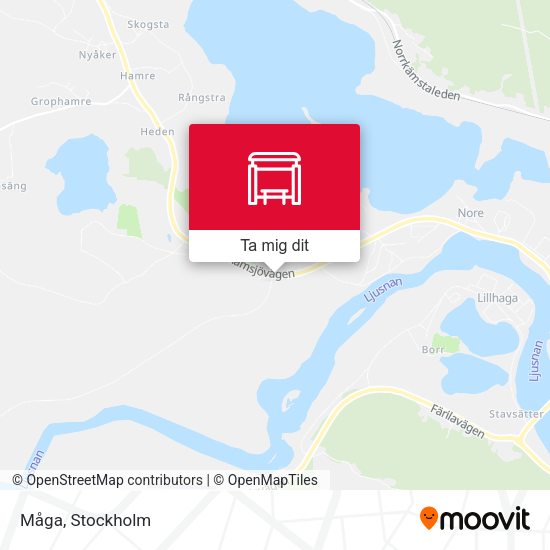Måga karta