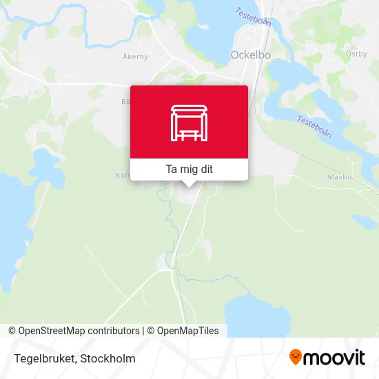 Tegelbruket karta