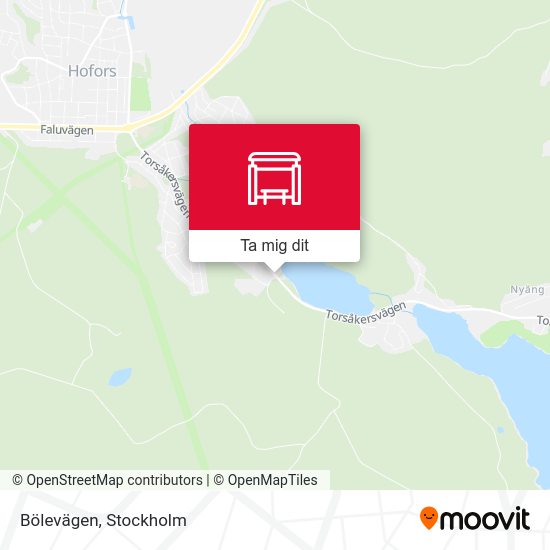 Bölevägen karta