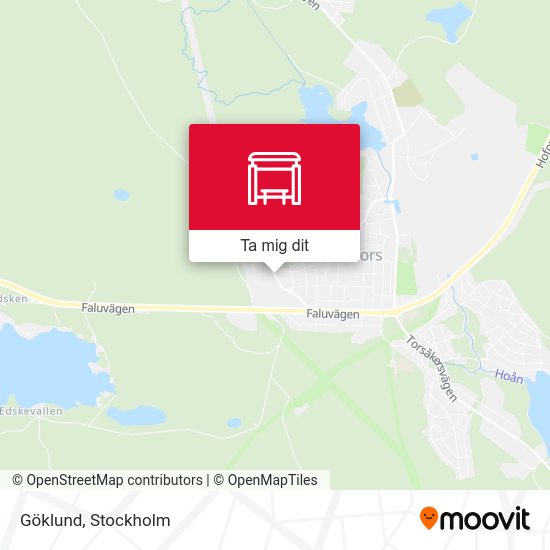 Göklund karta