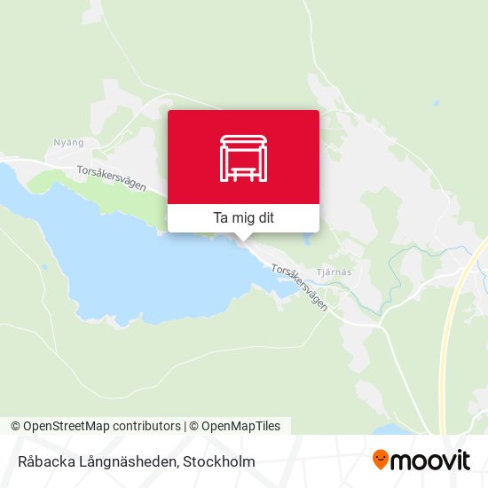 Råbacka Långnäsheden karta