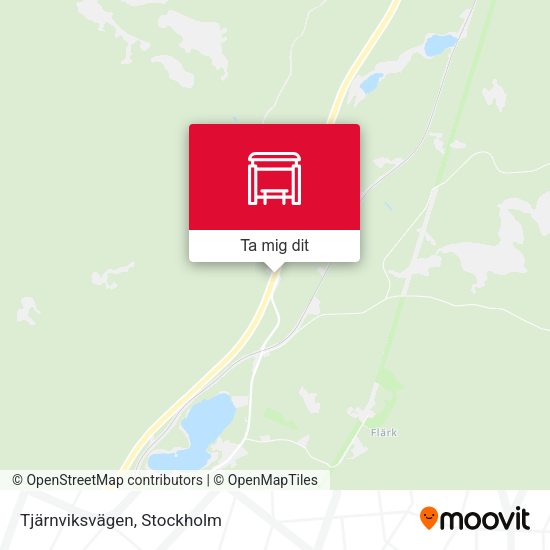 Tjärnviksvägen karta