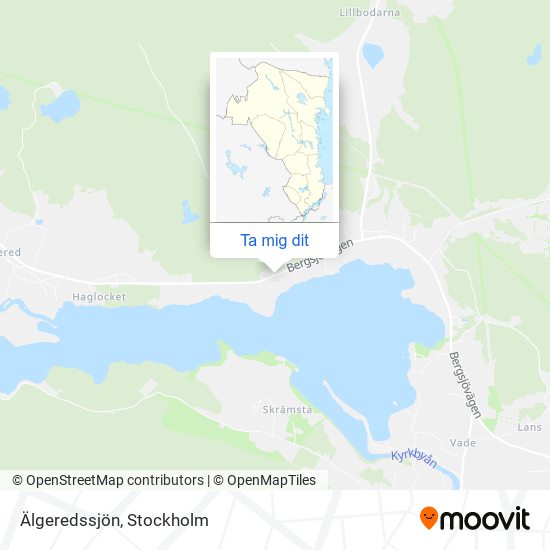 Älgeredssjön karta