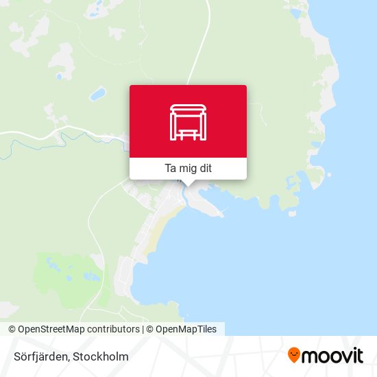 Sörfjärden karta
