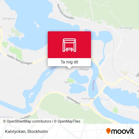 Kalvlyckan karta