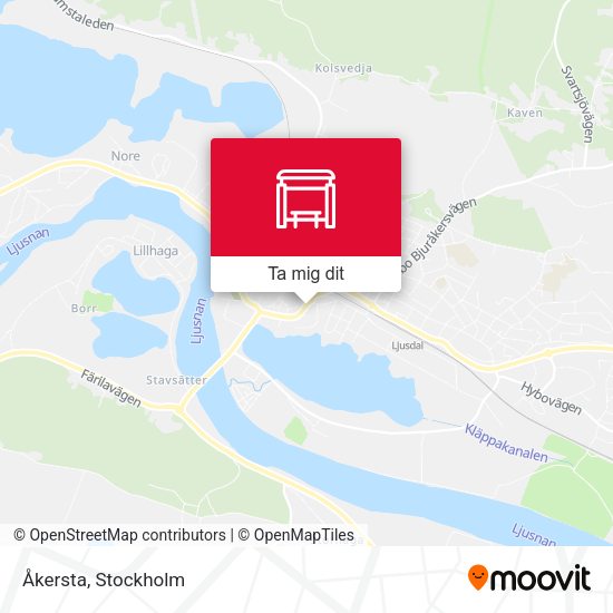 Åkersta karta