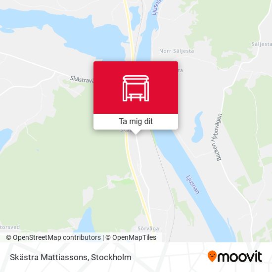 Skästra Mattiassons karta