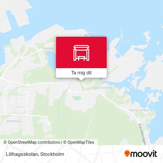 Lillhagsskolan karta