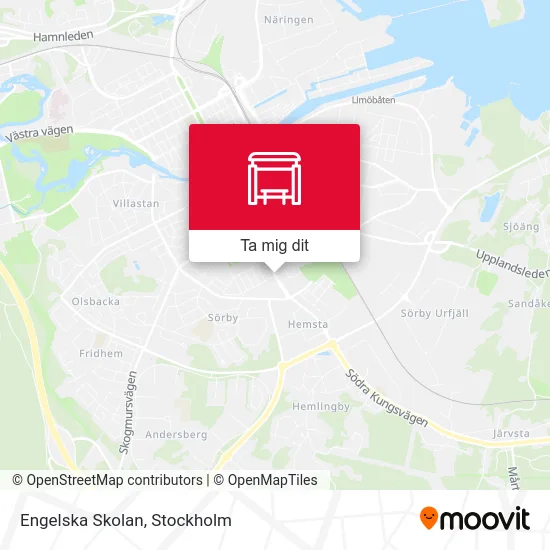 Engelska Skolan karta