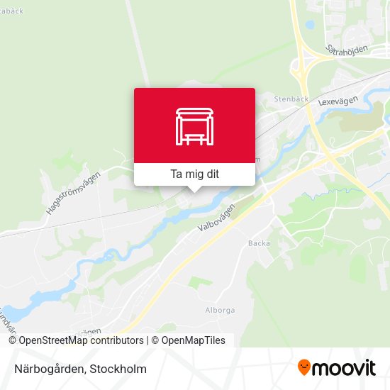 Närbogården karta