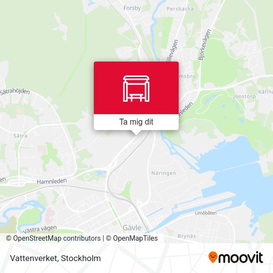 Vattenverket karta