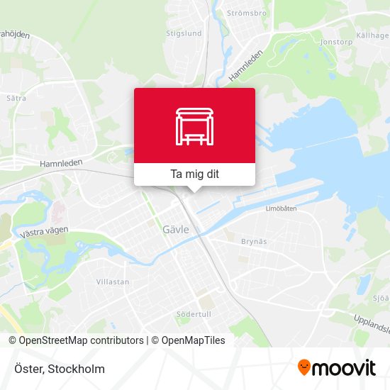 Öster karta