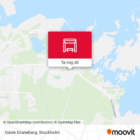 Gävle Graneberg karta