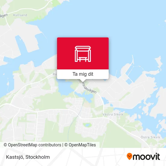 Kastsjö karta