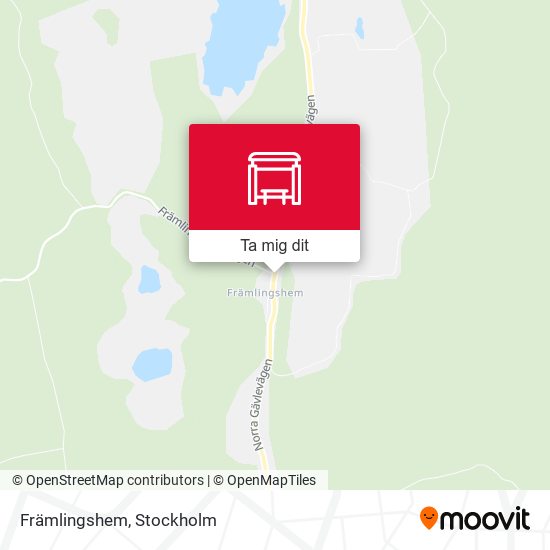 Främlingshem karta