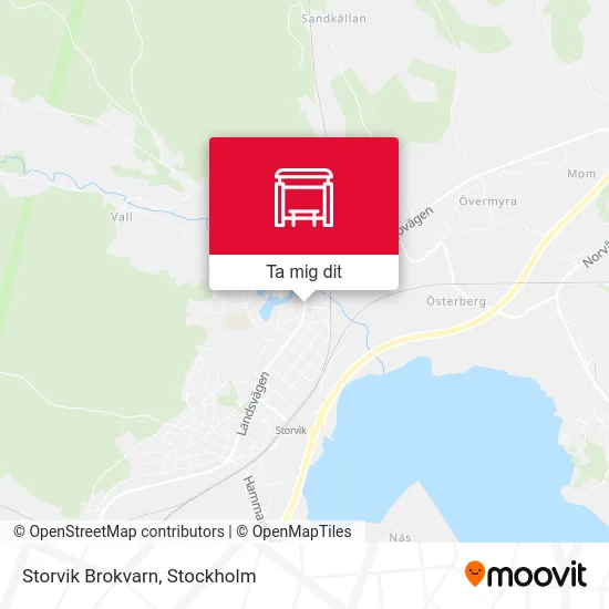 Storvik Brokvarn karta