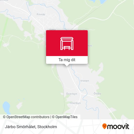 Järbo Smörhålet karta