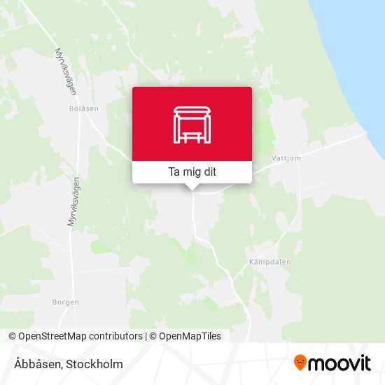 Åbbåsen karta