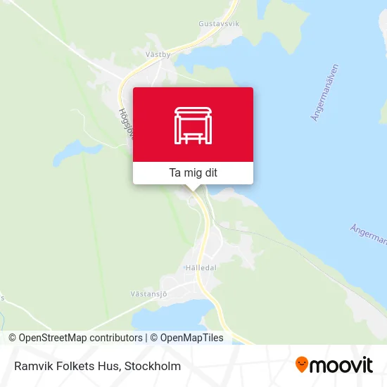 Ramvik Folkets Hus karta