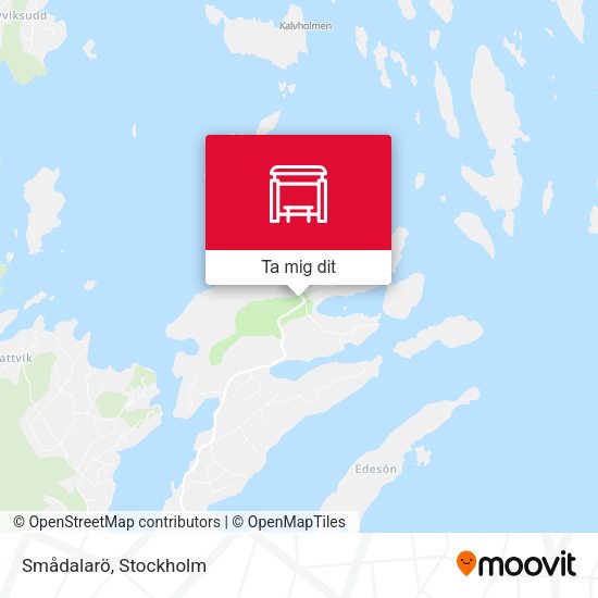Smådalarö karta
