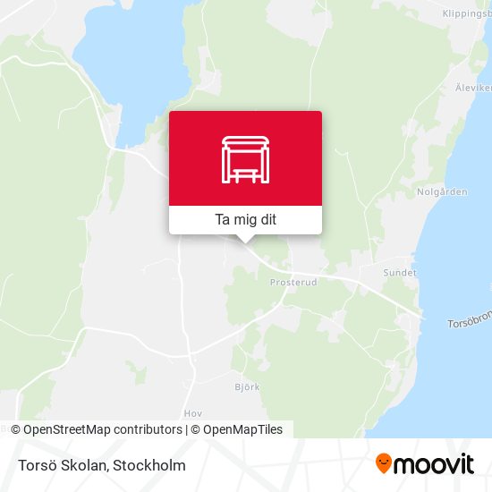 Torsö Skolan karta