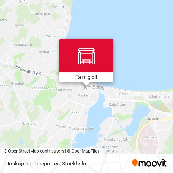 Jönköping Juneporten karta