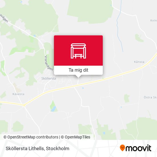 Sköllersta Lithells karta