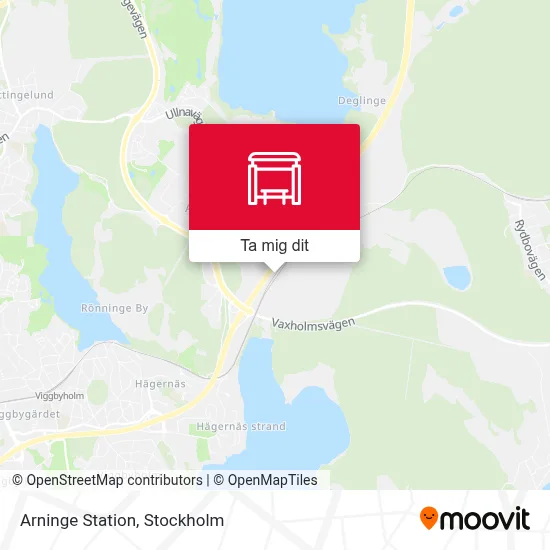 Arninge Station karta