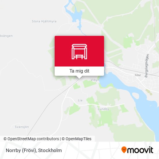 Norrby (Frövi) karta
