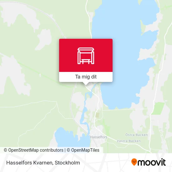 Hasselfors Kvarnen karta