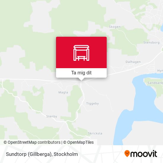 Sundtorp (Gillberga) karta