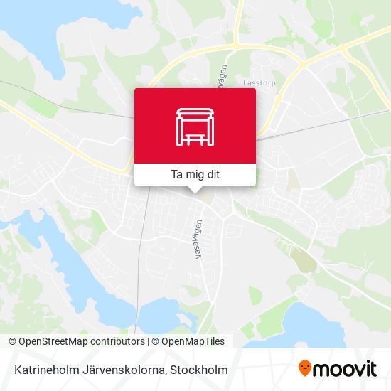 Katrineholm Järvenskolorna karta