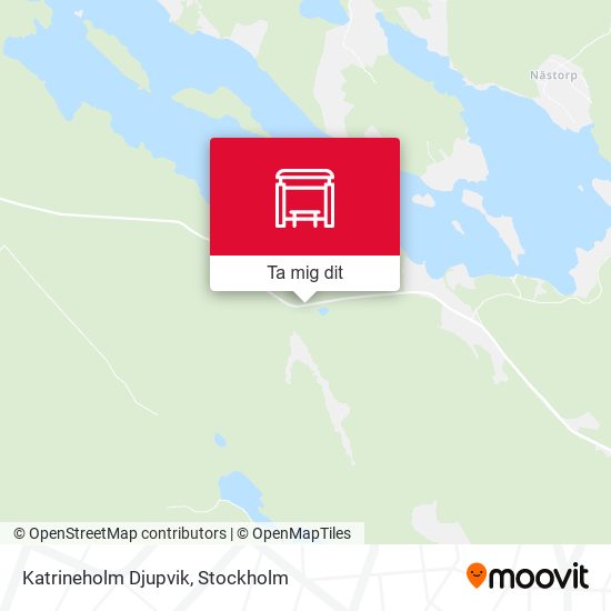 Katrineholm Djupvik karta
