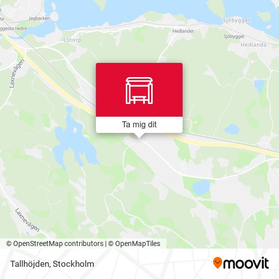 Tallhöjden karta