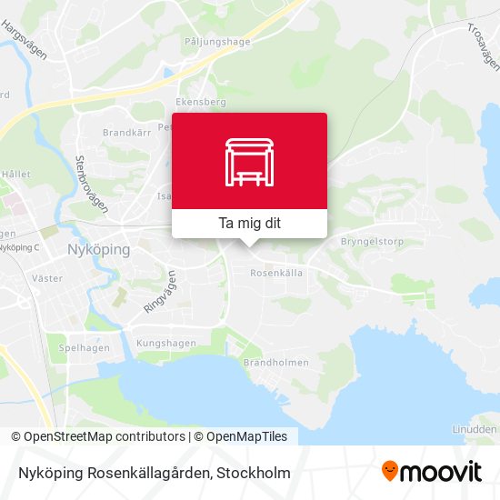 Nyköping Rosenkällagården karta