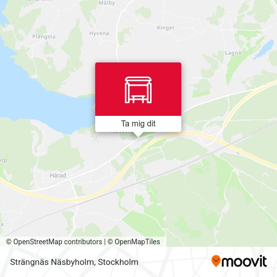 Strängnäs Näsbyholm karta