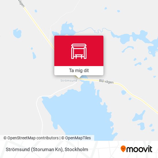 Strömsund (Storuman Kn) karta