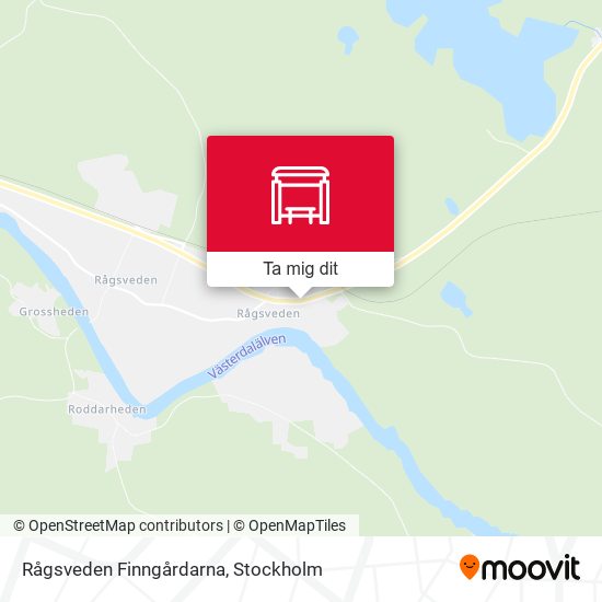 Rågsveden Finngårdarna karta