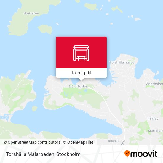 Torshälla Mälarbaden karta