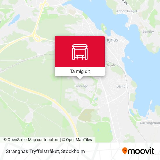 Strängnäs Tryffelstråket karta