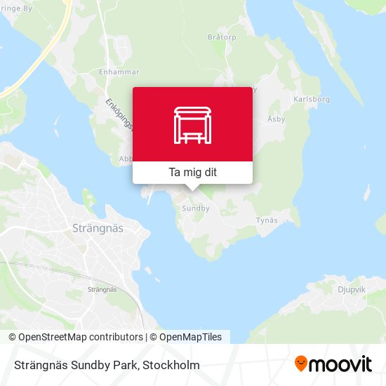 Strängnäs Sundby Park karta