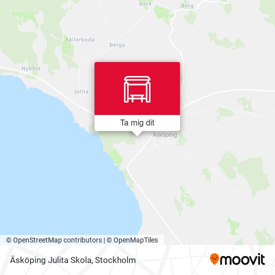 Äsköping Julita Skola karta