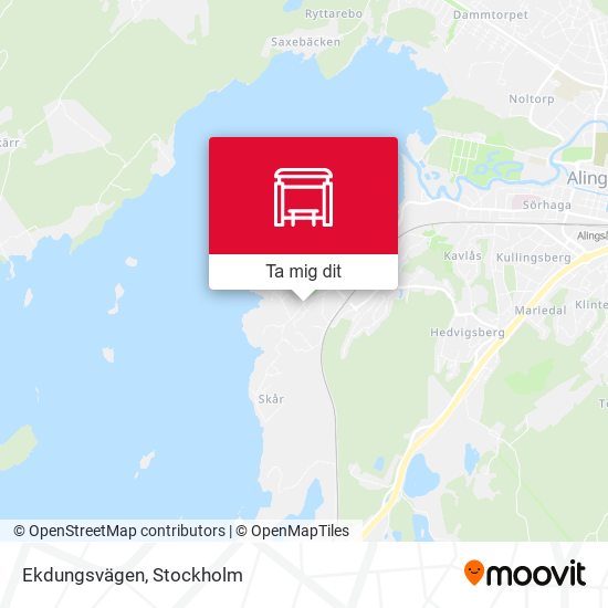 Ekdungsvägen karta