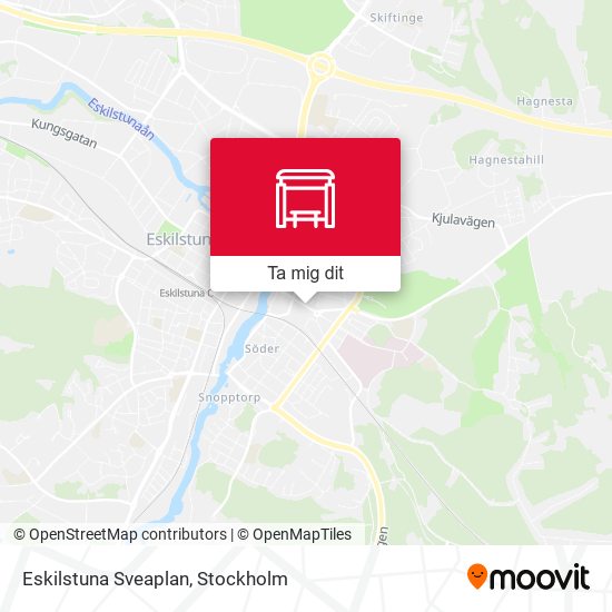 Eskilstuna Sveaplan karta