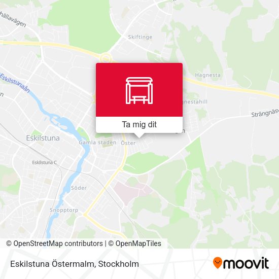 Eskilstuna Östermalm karta