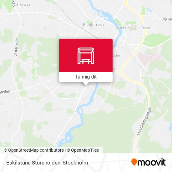 Eskilstuna Sturehöjden karta