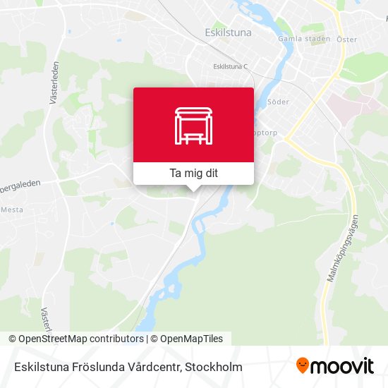 Eskilstuna Fröslunda Vårdcentr karta